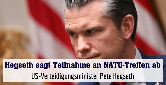 US-Verteidigungsminister Pete Hegseth