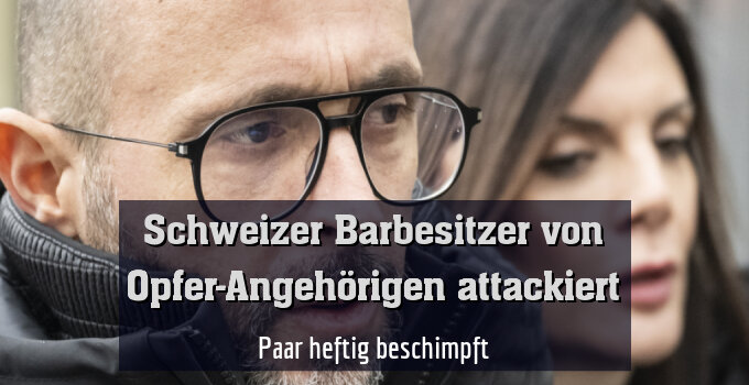 Paar heftig beschimpft