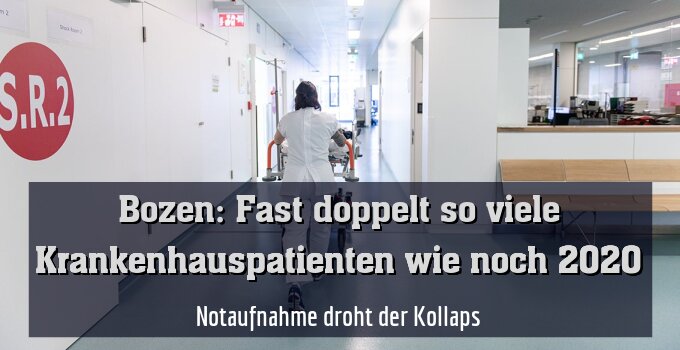 Notaufnahme droht der Kollaps