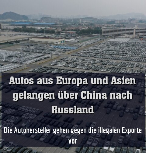 Die Autohersteller gehen gegen die illegalen Exporte vor