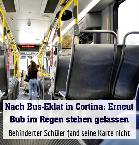 Behinderter Schüler fand seine Karte nicht