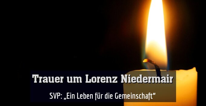 SVP: „Ein Leben für die Gemeinschaft“