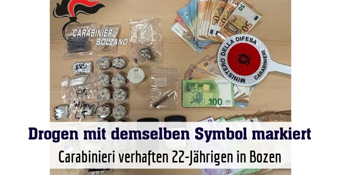 Carabinieri verhaften 22-Jährigen in Bozen
