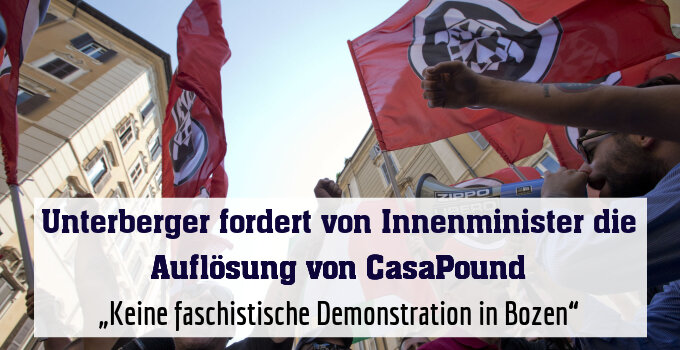 „Keine faschistische Demonstration in Bozen“