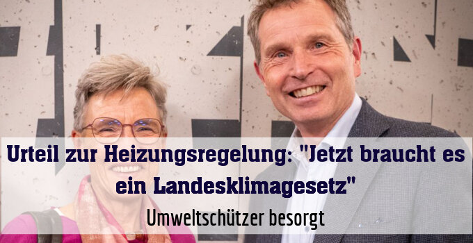 Umweltschützer besorgt