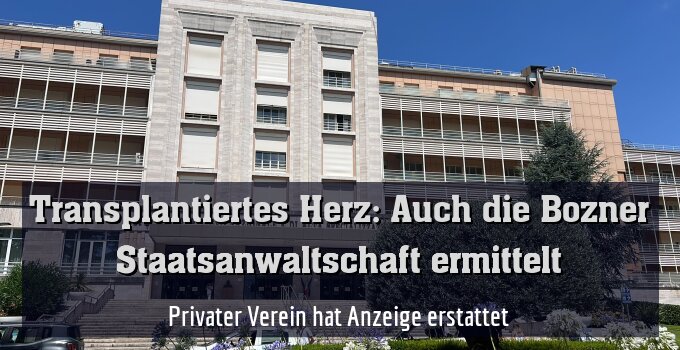 Privater Verein hat Anzeige erstattet