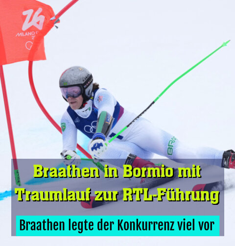 Braathen legte der Konkurrenz viel vor