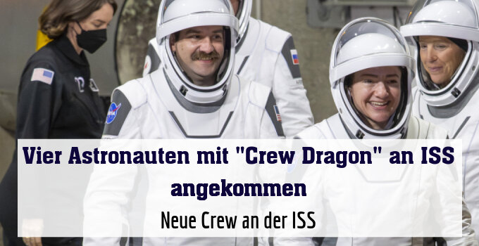 Neue Crew an der ISS