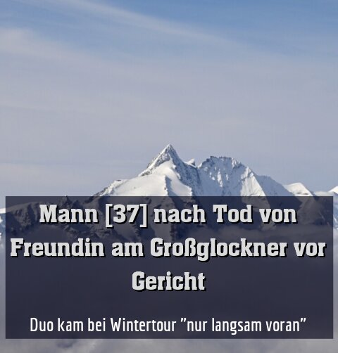 Duo kam bei Wintertour "nur langsam voran"