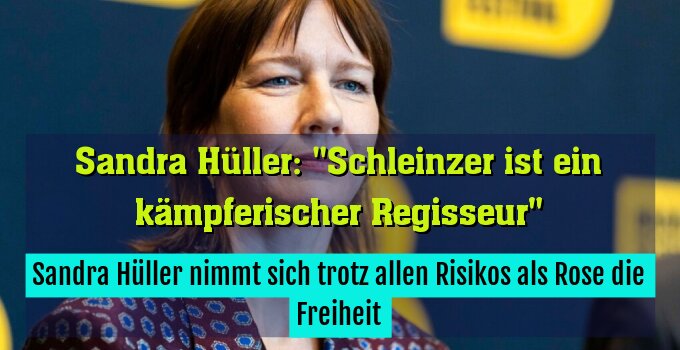 Sandra Hüller nimmt sich trotz allen Risikos als Rose die Freiheit