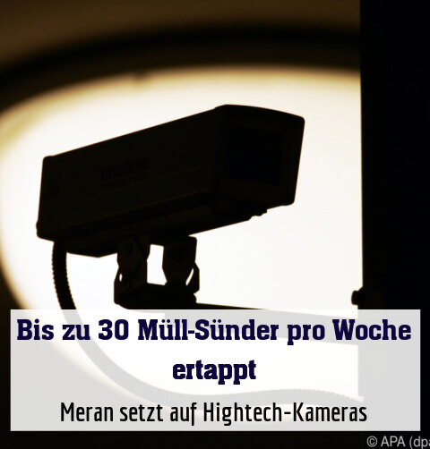 Meran setzt auf Hightech-Kameras