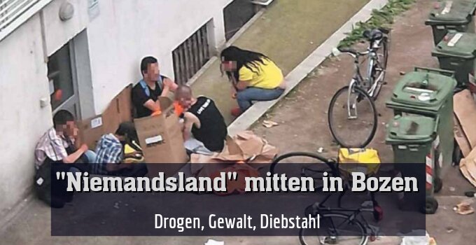 Drogen, Gewalt, Diebstahl