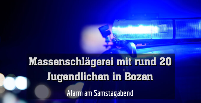 Alarm am Samstagabend