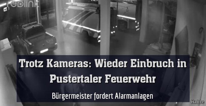 Bürgermeister fordert Alarmanlagen