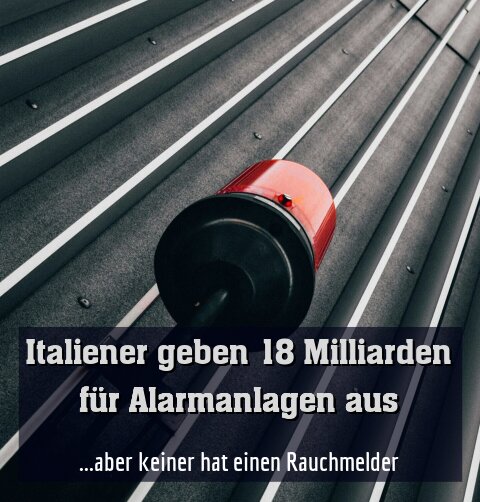 ...aber keiner hat einen Rauchmelder