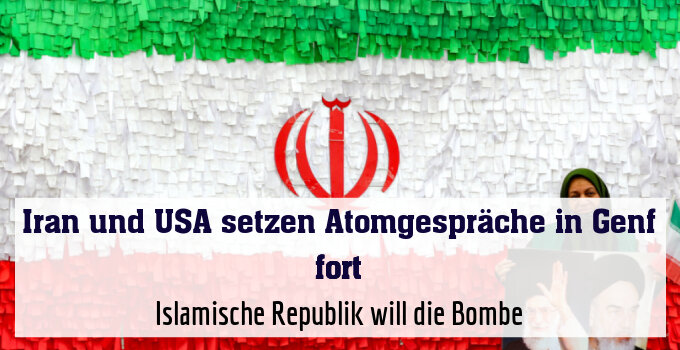 Islamische Republik will die Bombe