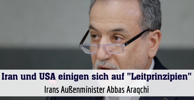 Irans Außenminister Abbas Araqchi