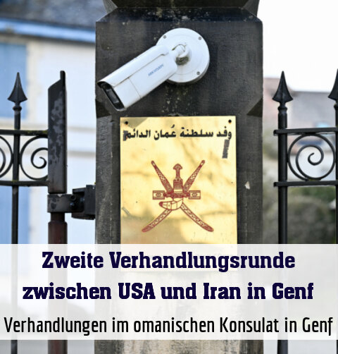 Verhandlungen im omanischen Konsulat in Genf