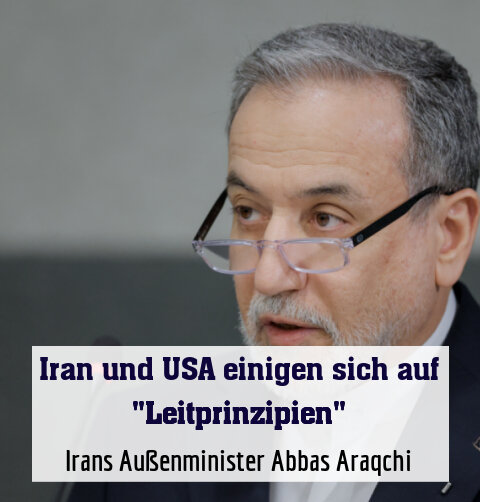 Irans Außenminister Abbas Araqchi