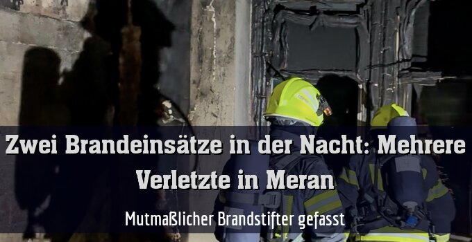 Mutmaßlicher Brandstifter gefasst
