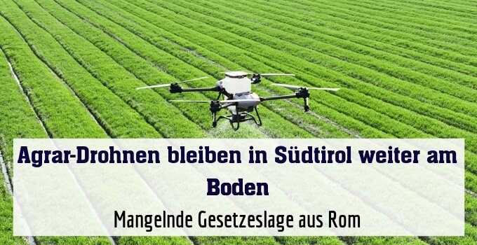 Mangelnde Gesetzeslage aus Rom