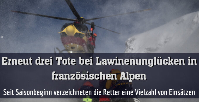 Seit Saisonbeginn verzeichneten die Retter eine Vielzahl von Einsätzen