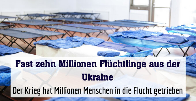 Der Krieg hat Millionen Menschen in die Flucht getrieben
