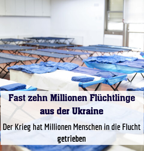 Der Krieg hat Millionen Menschen in die Flucht getrieben