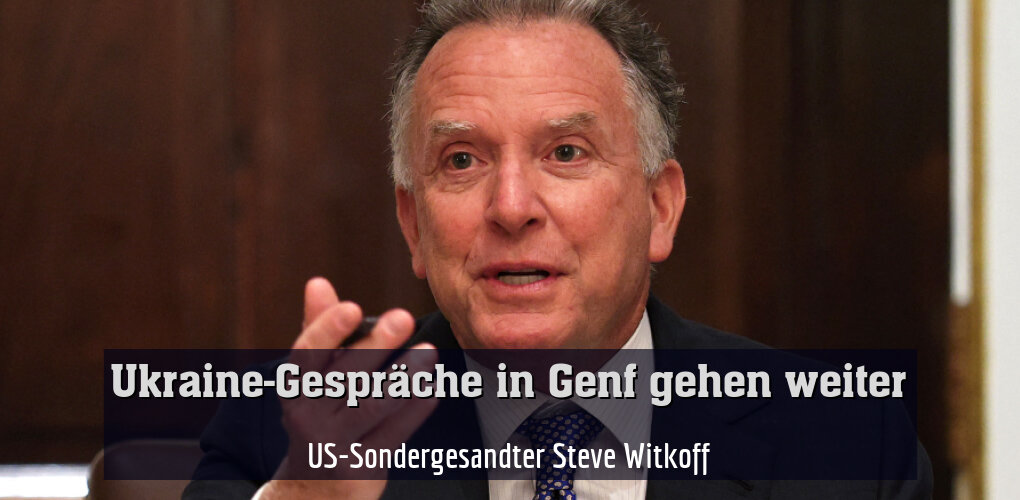 US-Sondergesandter Steve Witkoff