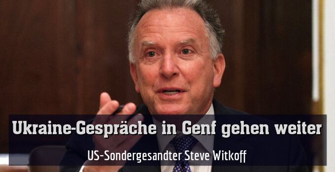 US-Sondergesandter Steve Witkoff