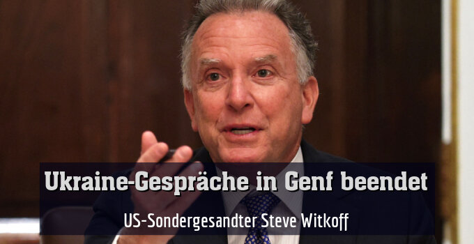 US-Sondergesandter Steve Witkoff