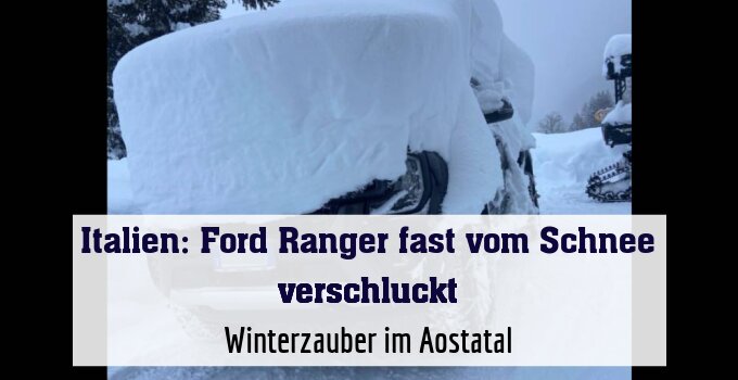 Winterzauber im Aostatal