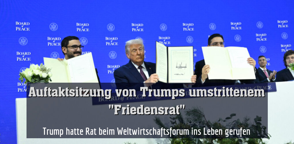 Trump hatte Rat beim Weltwirtschaftsforum ins Leben gerufen