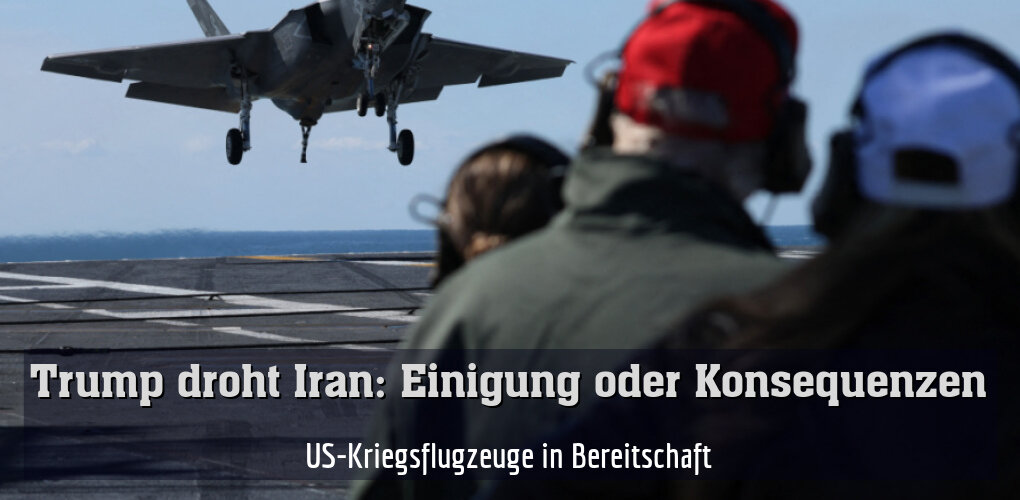 US-Kriegsflugzeuge in Bereitschaft (Archivbild)