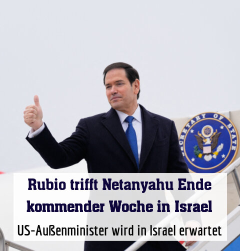 US-Außenminister wird in Israel erwartet