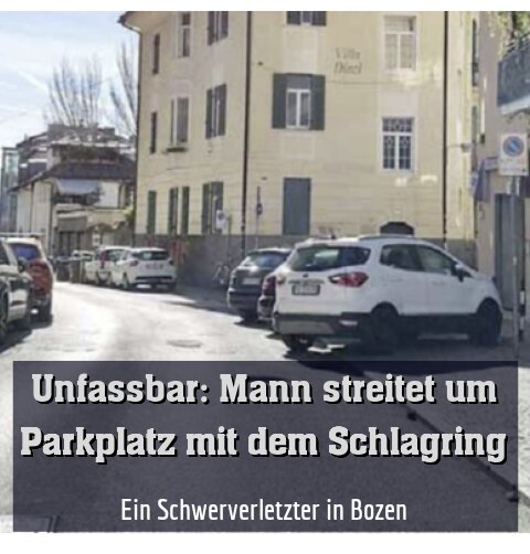 Ein Schwerverletzter in Bozen