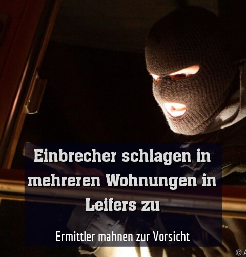 Ermittler mahnen zur Vorsicht