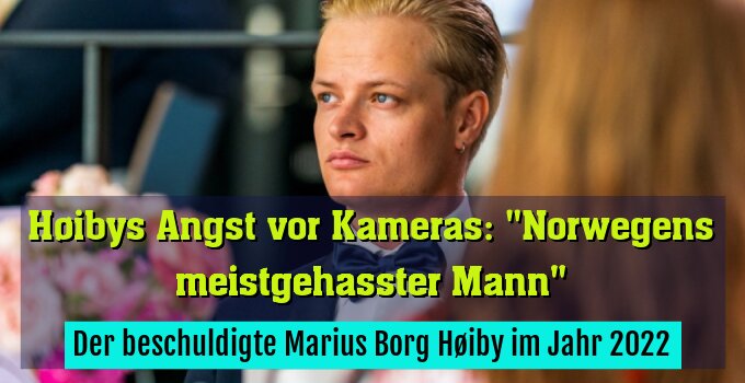 Der beschuldigte Marius Borg Høiby im Jahr 2022