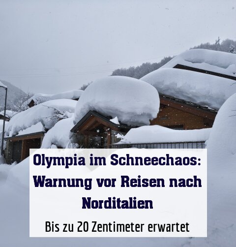 Bis zu 20 Zentimeter erwartet