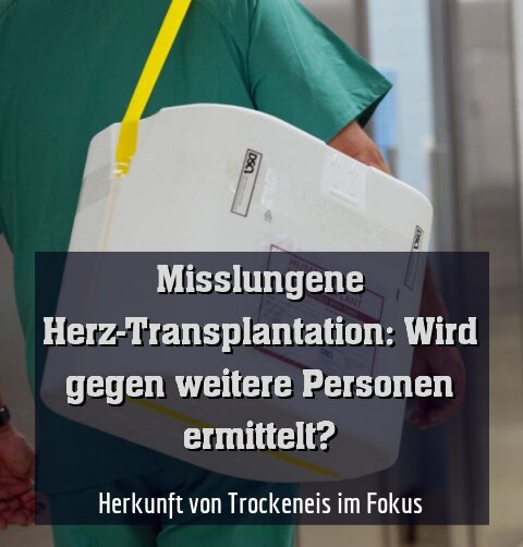 Herkunft von Trockeneis im Fokus