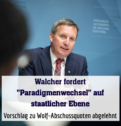 Vorschlag zu Wolf-Abschussquoten abgelehnt