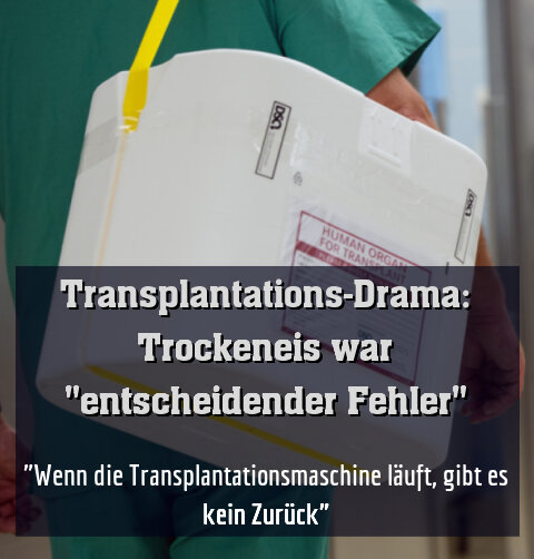 "Wenn die Transplantationsmaschine läuft, gibt es kein Zurück"