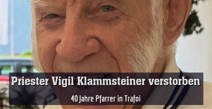 40 Jahre Pfarrer in Trafoi