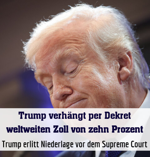 Trump erlitt Niederlage vor dem Supreme Court