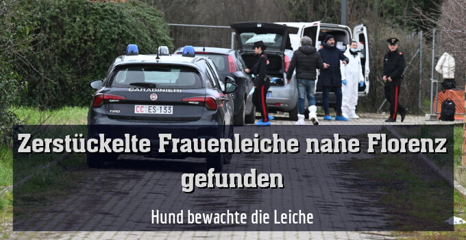 Hund bewachte die Leiche