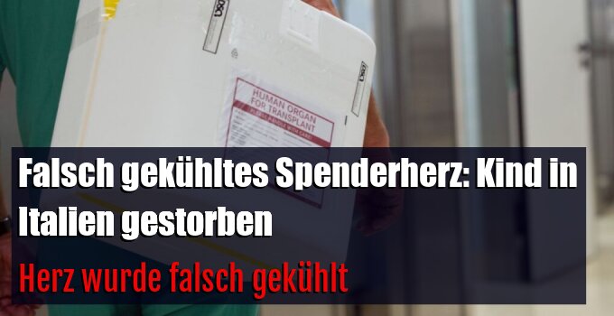 Herz wurde falsch gekühlt (Symbolbild)