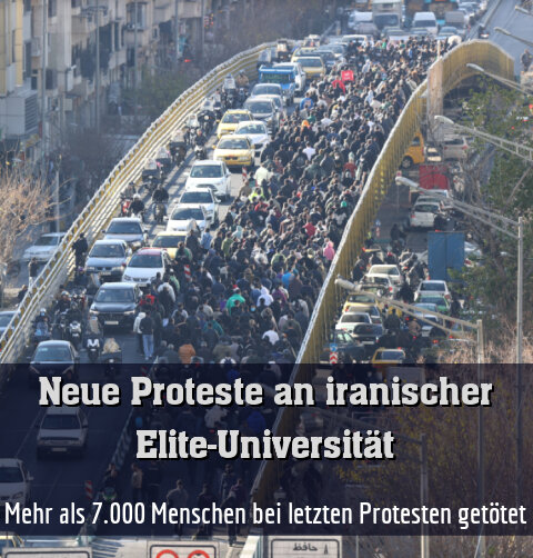Mehr als 7.000 Menschen bei letzten Protesten getötet