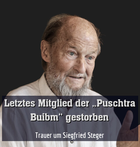 Trauer um Siegfried Steger