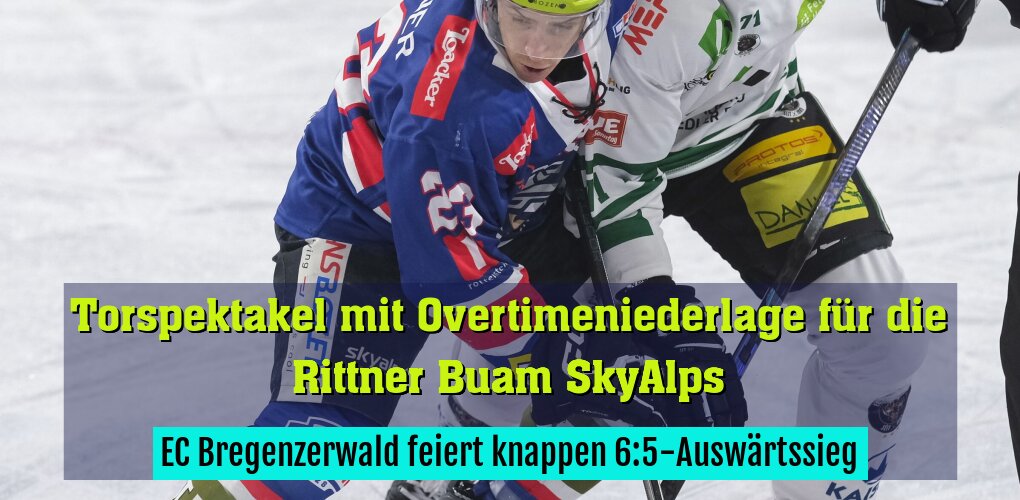 EC Bregenzerwald feiert knappen 6:5-Auswärtssieg
