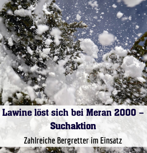 Zahlreiche Bergretter im Einsatz